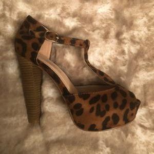 Leopard Heels by WEEBO